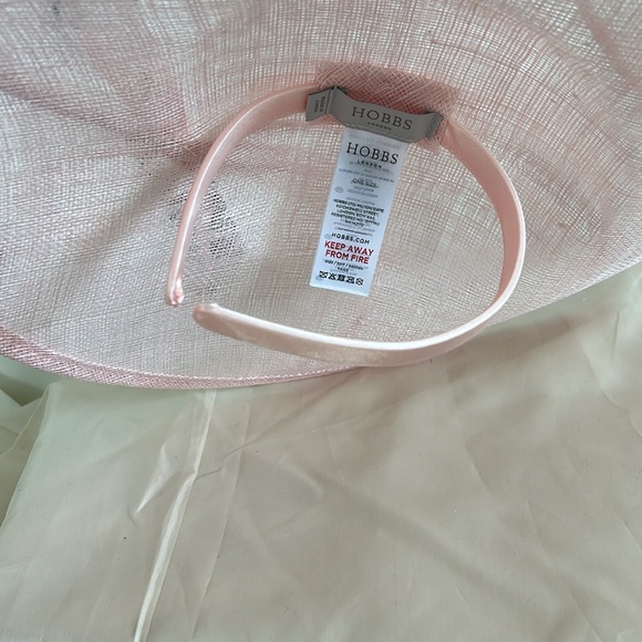 Hobbs London light pink Ottilie Fascinator NWT - Picture 4 of 6